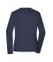 Damen Ladies' Workwear-Long-Sleeved-T   OCS Blended Navy 10525