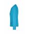 Damen Ladies' Workwear-Long-Sleeved-T   OCS Blended Turquoise 10525