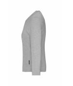 Damen Ladies' Workwear-Long-Sleeved-T   OCS Blended Grey-heather 10525