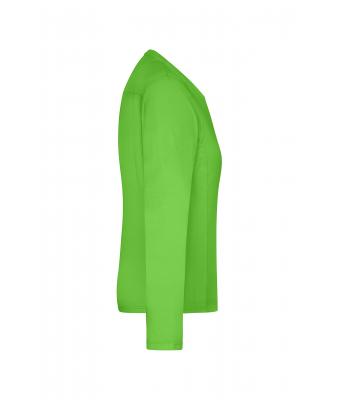 Ladies Ladies' Workwear-Long-Sleeved-T   OCS Blended Lime-green 10525