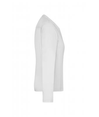Damen Ladies' Workwear-Long-Sleeved-T   OCS Blended White 10525