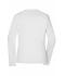 Damen Ladies' Workwear-Long-Sleeved-T   OCS Blended White 10525