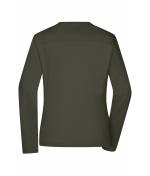 Ladies Ladies' Workwear-Long-Sleeved-T OCS Blended Olive 10525
