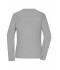 Damen Ladies' Workwear-Longsleeve-T Grey-heather 10525