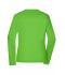 Damen Ladies' Workwear-Longsleeve-T Lime-green 10525