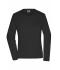 Damen Ladies' Workwear-Longsleeve-T Black 10525