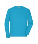 Herren Men's Workwear-Long-Sleeved-T   OCS Blended Turquoise 10526