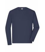 Men Men's Workwear-Long-Sleeved-T   OCS Blended Navy 10526