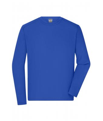 Men Men's Workwear-Long-Sleeved-T   OCS Blended Royal 10526