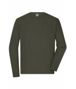 Herren Men's Workwear-Long-Sleeved-T   OCS Blended Olive 10526