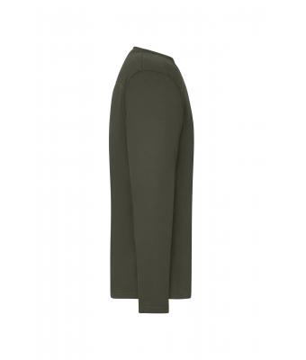 Men Men's Workwear-Long-Sleeved-T   OCS Blended Olive 10526