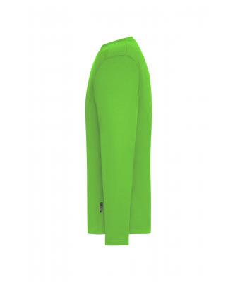 Herren Men's Workwear-Long-Sleeved-T   OCS Blended Lime-green 10526