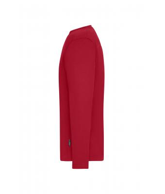 Men Men's Workwear-Long-Sleeved-T   OCS Blended Red 10526