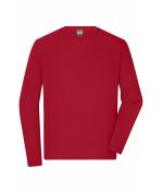 Men Men's Workwear-Long-Sleeved-T   OCS Blended Red 10526