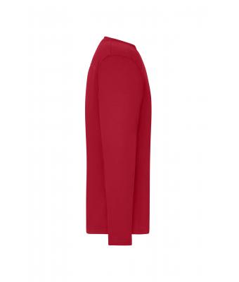 Herren Men's Workwear-Long-Sleeved-T   OCS Blended Red 10526