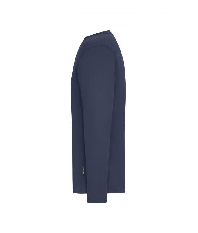 Herren Men's Workwear-Long-Sleeved-T OCS Blended Navy 10526
