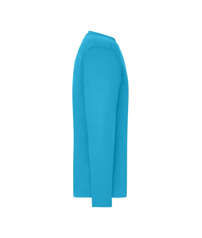 Herren Men's Workwear-Long-Sleeved-T OCS Blended Turquoise 10526