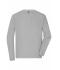 Herren Men's Workwear-Long-Sleeved-T OCS Blended Grey-heather 10526
