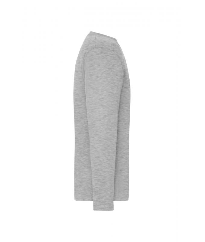 Herren Men's Workwear-Long-Sleeved-T OCS Blended Grey-heather 10526