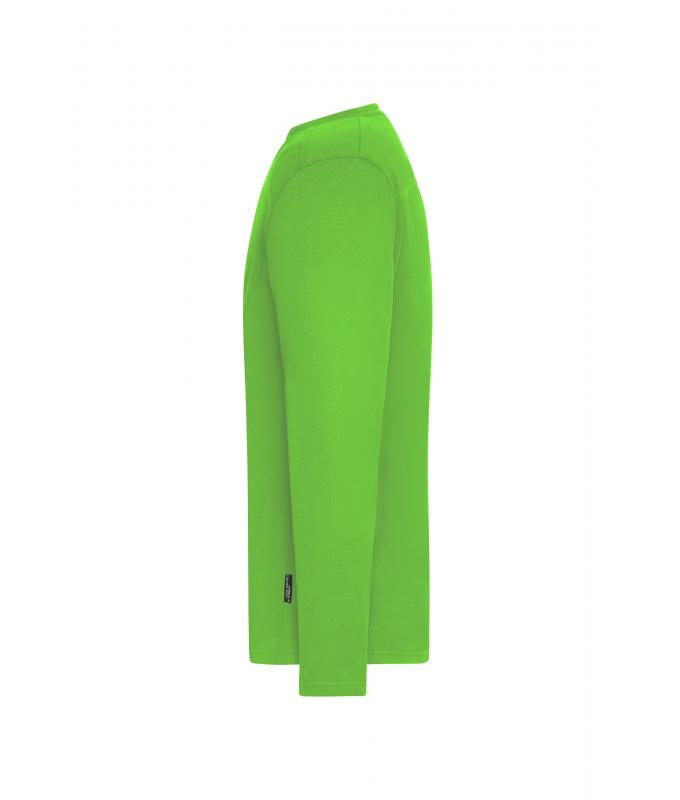 Herren Men's Workwear-Long-Sleeved-T OCS Blended Lime-green 10526