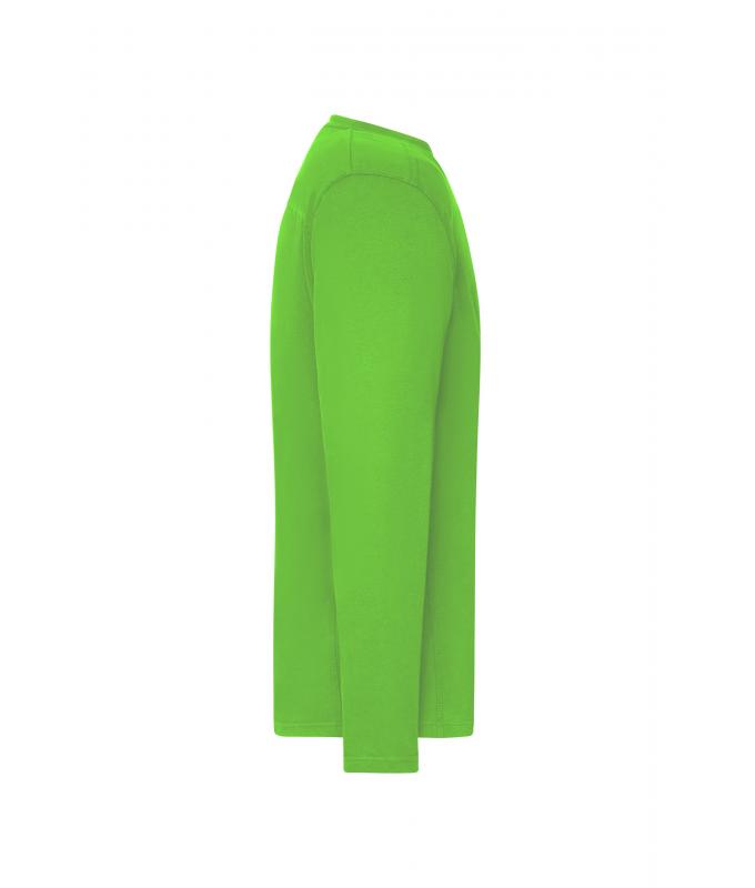 Herren Men's Workwear-Long-Sleeved-T OCS Blended Lime-green 10526