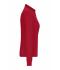 Damen Ladies' Workwear-Long-Sleeved Polo   OCS Blended Red 10527