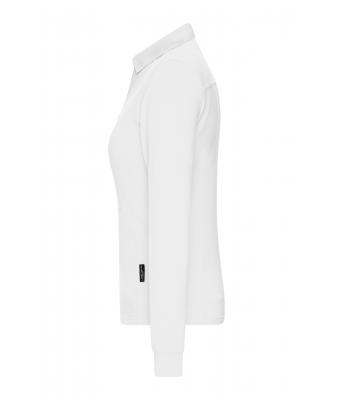 Ladies Ladies' Workwear-Long-Sleeved Polo   OCS Blended White 10527