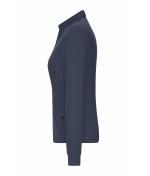 Damen Ladies' Workwear-Long-Sleeved Polo OCS Blended Navy 10527