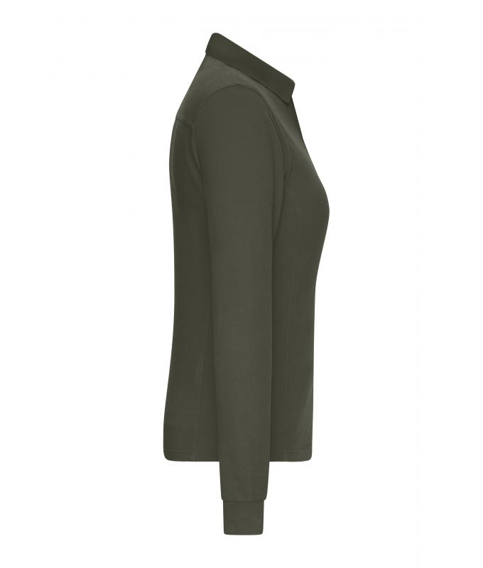 Ladies Ladies' Workwear-Long-Sleeved Polo OCS Blended Olive 10527