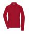 Damen Ladies' Workwear-Longsleeve Polo Red 10527