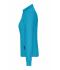 Damen Ladies' Workwear-Longsleeve Polo Turquoise 10527