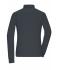 Damen Ladies' Workwear-Longsleeve Polo Carbon 10527