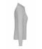 Damen Ladies' Workwear-Longsleeve Polo Grey-heather 10527