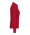 Damen Ladies' Workwear-Longsleeve Polo Red 10527