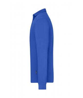 Herren Men's Workwear-Long-Sleeved Polo   OCS Blended Royal 10528