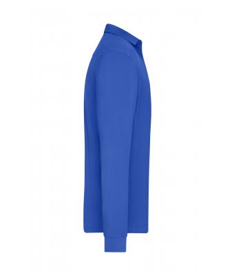 Herren Men's Workwear-Long-Sleeved Polo   OCS Blended Royal 10528