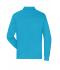 Men Men's Workwear-Long-Sleeved Polo   OCS Blended Turquoise 10528