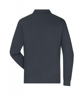 Herren Men's Workwear-Long-Sleeved Polo   OCS Blended Carbon 10528
