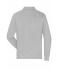 Herren Men's Workwear-Long-Sleeved Polo   OCS Blended Grey-heather 10528