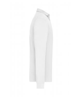 Herren Men's Workwear-Long-Sleeved Polo   OCS Blended White 10528