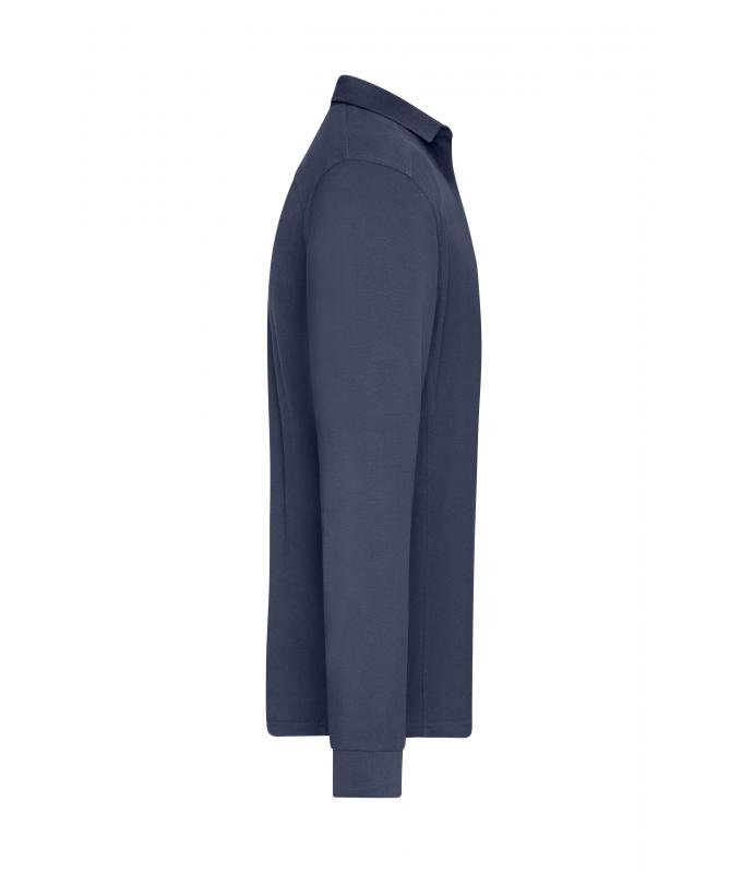 Herren Men's Workwear-Long-Sleeved Polo OCS Blended Navy 10528