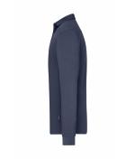 Men Men's Workwear-Long-Sleeved Polo OCS Blended Navy 10528