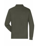 Herren Men's Workwear-Long-Sleeved Polo OCS Blended Olive 10528