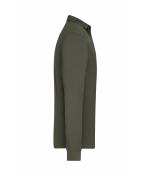 Men Men's Workwear-Long-Sleeved Polo OCS Blended Olive 10528
