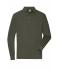 Herren Men's Workwear-Long-Sleeved Polo OCS Blended Olive 10528