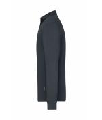 Men Men's Workwear-Long-Sleeved Polo OCS Blended Carbon 10528
