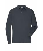 Men Men's Workwear-Long-Sleeved Polo OCS Blended Carbon 10528