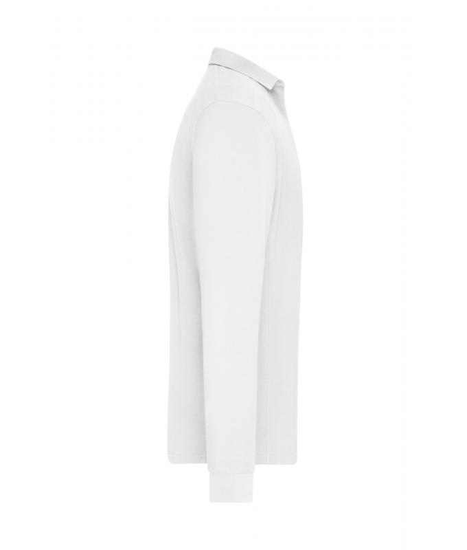 Herren Men's Workwear-Long-Sleeved Polo OCS Blended White 10528