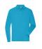 Herren Men's Workwear-Longsleeve Polo Turquoise 10528