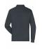 Herren Men's Workwear-Longsleeve Polo Carbon 10528